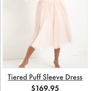 Crystal Pink Puffed Sleeve